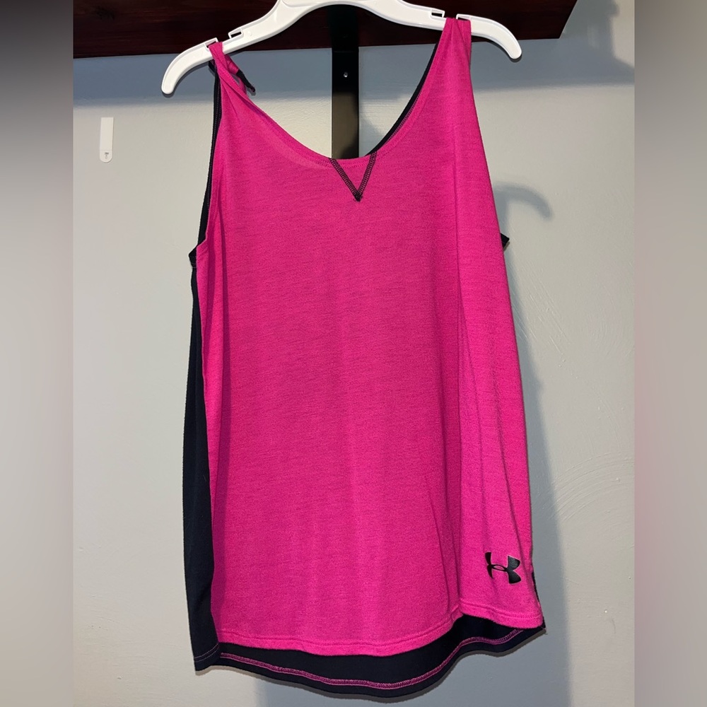 Under Armour Pink Workout Tank Top